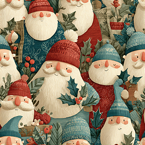 DN386 - NATAL 26 - WC Papai Noel