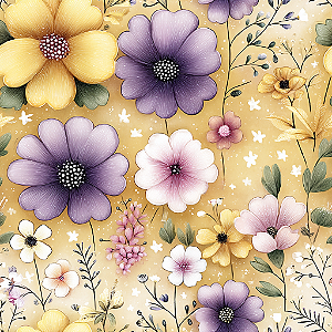 D2674 - Spring Lavender Flowers