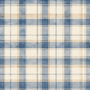 D2833 - Blue Coffee Tartan
