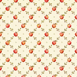 D2838 - New Apple Maçãs e Folhas