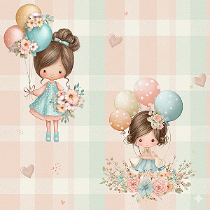 D2692 - Dolls and Balloons Tartan