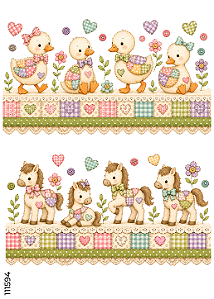 111594 - ESTAMPA FÁCIL Bichinhos Patchwork 1