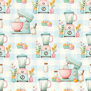 D2761 - Pastel Kitchen Utensílios