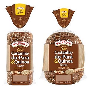 Pão Wickbold Grão Sabor Castanha Do Pará E Quinoa