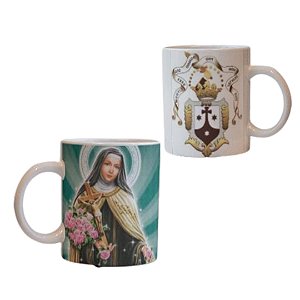 Caneca Santa Teresinha - Azul