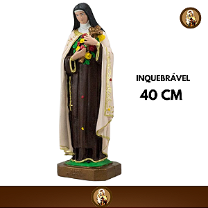 Imagem de Santa Teresinha - 40 cm Inquebrável