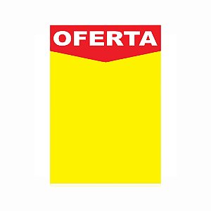 Cartaz oferta médio 21X31 C/10 UND