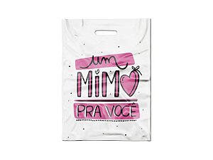 Sacola Boca Vazada 30x40 C/50 UND Branco - Um mimo pra você