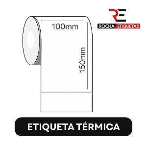 Etiqueta adesiva Térmica 100x150