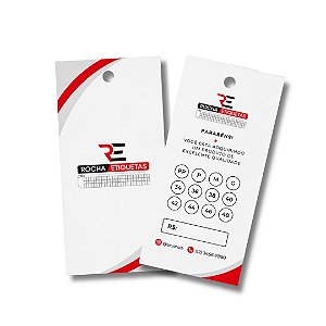 1.000 unidade de Tag Personalizada