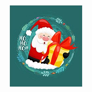 Cartão de Feliz Natal 99X88cm C/25 und. - Modelo 398975648