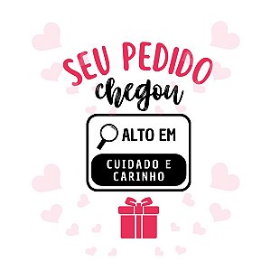 Cartão de Agradecimento Seu Pedidos 99X88cm C/25 und