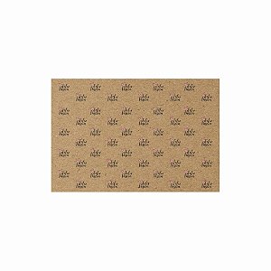 Papel de Seda Estampado Feliz Páscoa 60x40mm – C/ 50 Folhas - Modelo 2