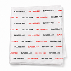 Papel Seda Personalizados - Sua Logo aqui - 60x40mm