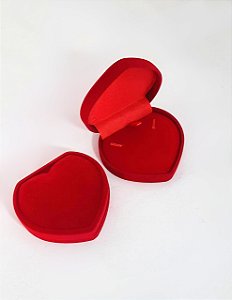 Caixa de coração para bijuterias