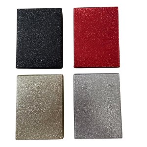 Caixinha de Papel Brilhante P/ Presente 7x10cm - Pct c/ 24