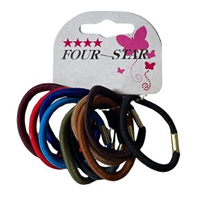 Elástico para Cabelo - Pct c/ 12