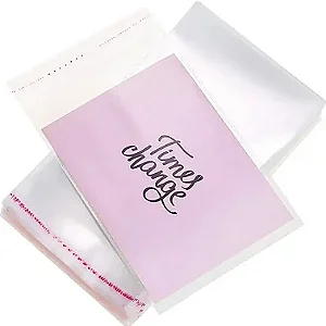 Saco Adesivado BOPP 20x38+4cm S/ Furo - Pct c/ 1000