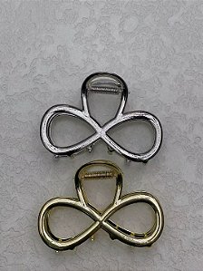 Piranha de Metal 7cm Prata e Dourado - Pct c/ 12  -Y575-27