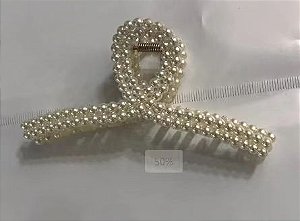 Piranha de Plástico para Cabelo - 11cm - Pct. c/ 12