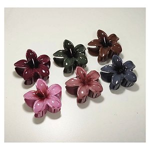 Piranha de Plástico p/ Cabelo de Flor - 9cm - Pct c/ 12 - 7629-YB2