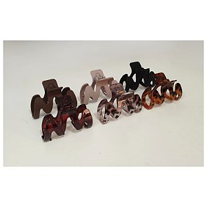 Piranha de Plástico p/ Cabelo - 9cm - Pct c/ 12 - 6464-XS2