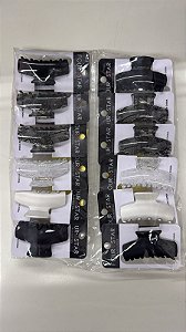 Piranha de Cabelo Four Star Média 9cm de Plástico - 12unidades - 6137-XZ2