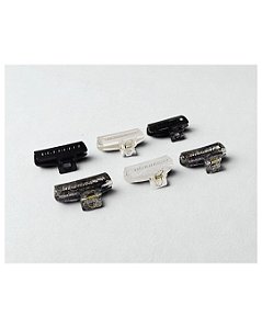 Piranha de Cabelo Four Star Média 6cm de Plástico - 12unidades - 6371M-XZ2