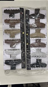 Piranha de Cabelo Four Star Grande 9cm de Plástico - 12unidades - 6243-XY2