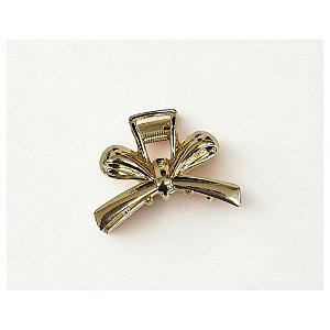 Piranha de Metal de Laço 5.5cm Prata e Dourado - Pct c/ 12 -Y575-64