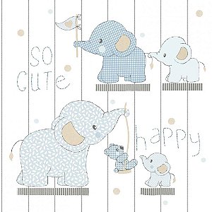 Papel de Parede Infantil MONDO BABY 13021