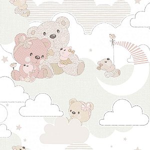 Papel de Parede Infantil MONDO BABY 13038