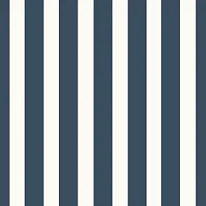 Papel de Parede Revoada - Listras Azul Marinho 4420