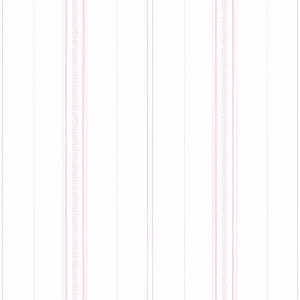 Papel de Parede ERA UM VEZ - Vintage Listras Rosa 89792