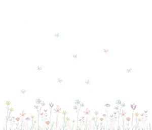 Painel de Parede MUNDO ENCANTADO 600274 - Jardim Delicado