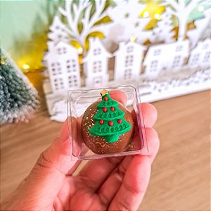 Apliques Comestíveis árvore de Natal 10 unidades