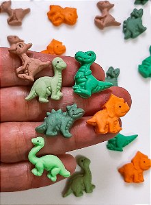 Mix de confeitos Comestíveis Dinossauros 30 unidades