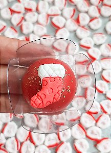 Apliques Comestíveis Meia de Natal 10 unidades