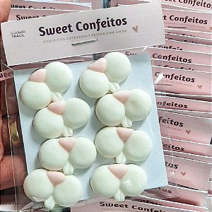 Mix de Apliques Nariz de Coelho 2,8cm 6 unidades