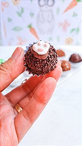 Confeitos Comestíveis Patinha de Animal Coelho Páscoa 20 Unidades