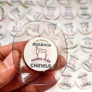 Medalhas Personalizadas Comestíveis Flork Frases Mães 10 Undidades