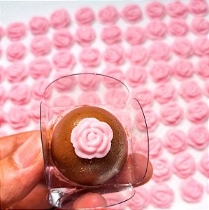 Mix Confeirtos Comestíveis Mini Rosas 20 unidades