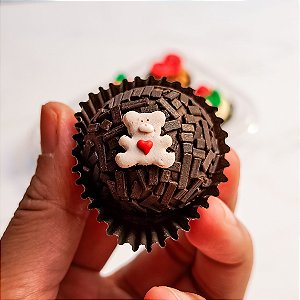 Confeitos Comestíveis Urso Romântico 20 unidades