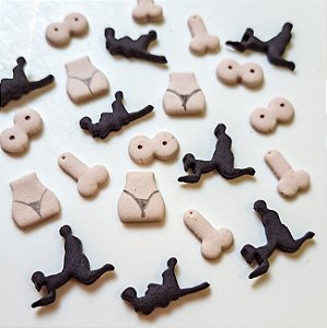 Mix de Confeitos Comestíveis Eróticos 30 unidades