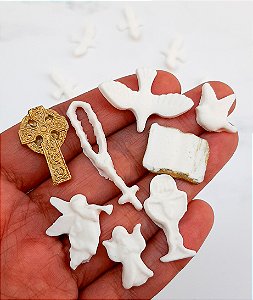 Mix de Confeitos Comestíveis Batizado 30 unidades