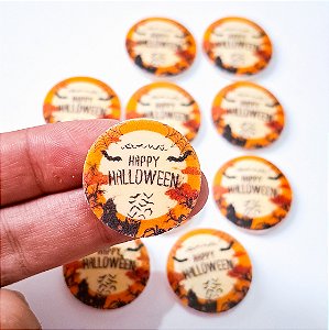 Medalhas Comestíveis Halloween 10 unidades