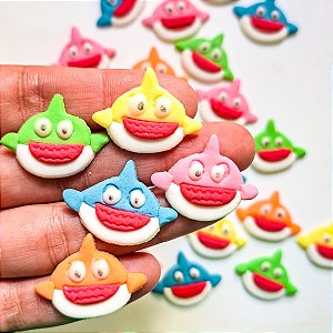 Mix de Confeitos Comestíveis Baby Shark 30 unidades