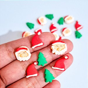 Mix de Confeitos Comestíveis Natal 2025 30 unidades