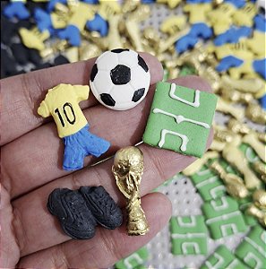 Mix de Confeitos Comestíveis Futebol Copa 30 und