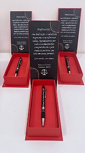 KIT UNO Caixa Presente com caneta metal